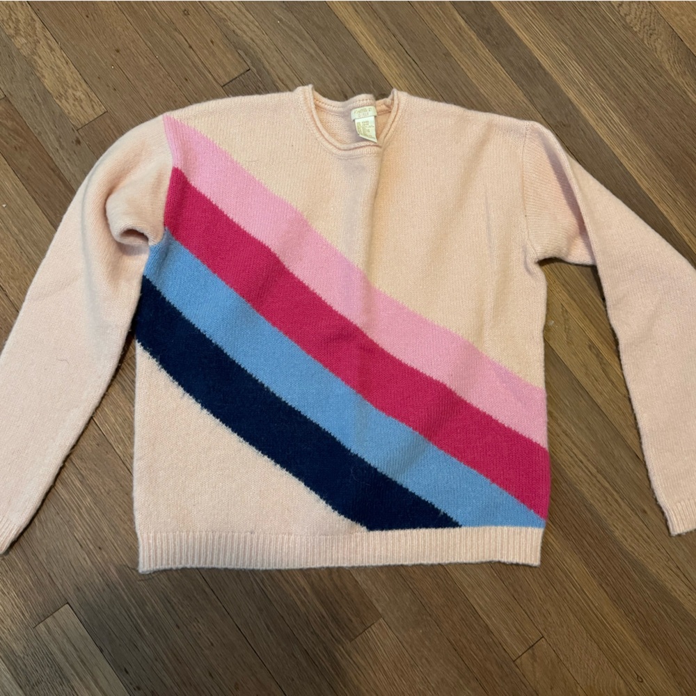 Forever 21 girls rainbow sweater XL